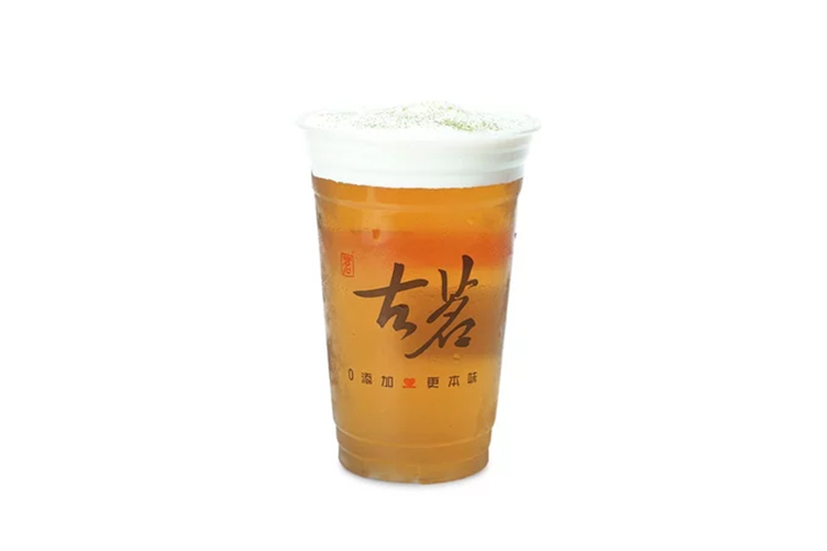 在加盟古茗奶茶店